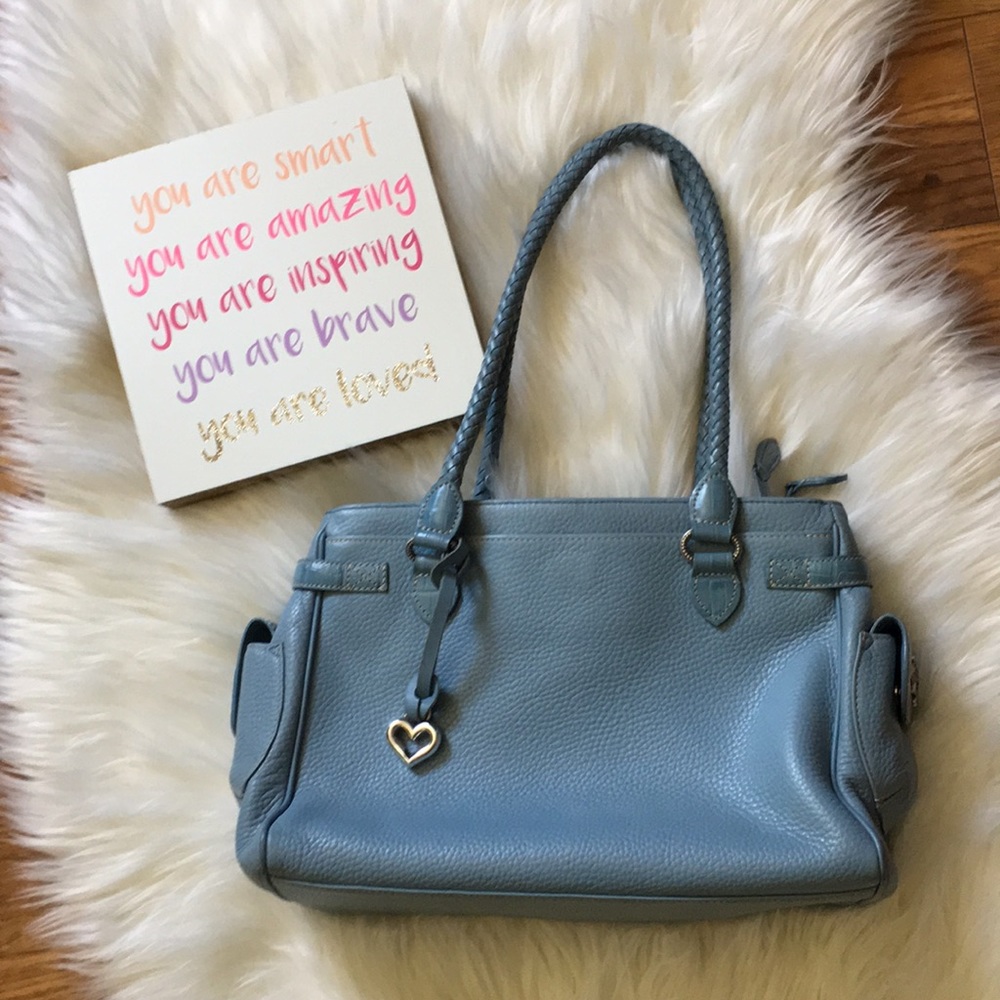 Powder blue Brighton bag